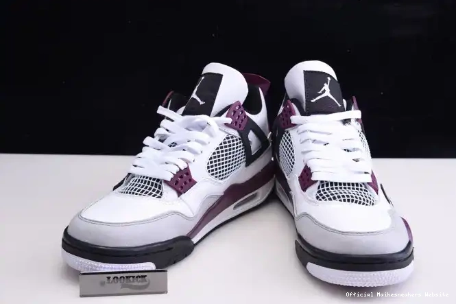 Official Maikesneakers AIR CZ5624-100 PSG RETRO SAINT-GERMAIN PARIS JORDAN 4 0615